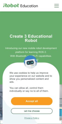 Mobile page screenshot