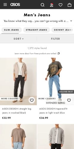 Mobile page screenshot