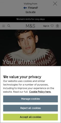 Mobile page screenshot