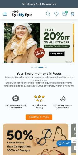 Mobile page screenshot