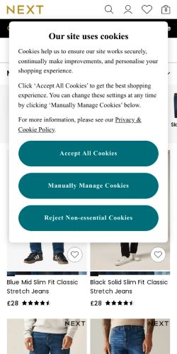Mobile page screenshot