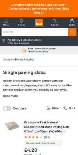 Mobile page screenshot