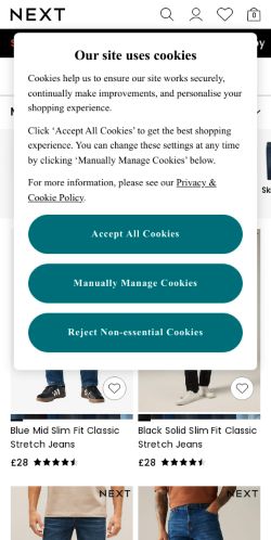 Mobile page screenshot