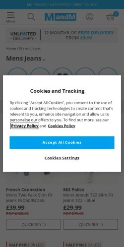 Mobile page screenshot