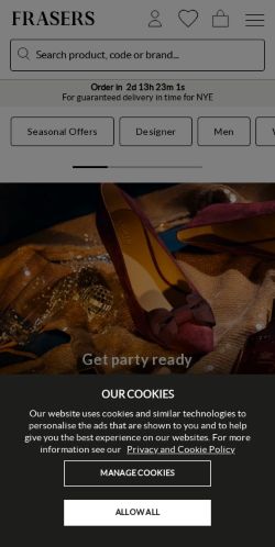 Mobile page screenshot