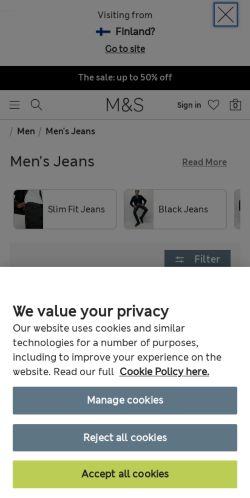 Mobile page screenshot