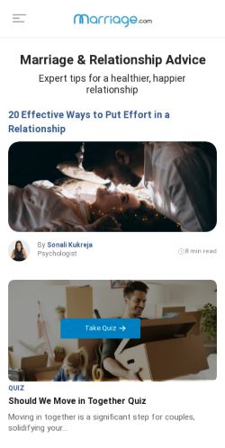 Mobile page screenshot