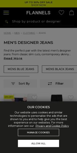 Mobile page screenshot