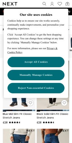 Mobile page screenshot