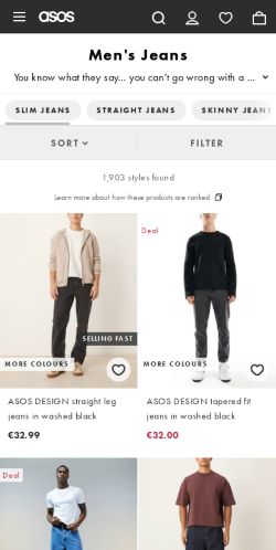 Mobile page screenshot