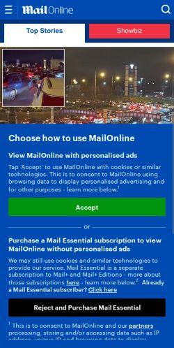 Mobile page screenshot