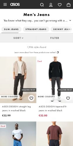 Mobile page screenshot