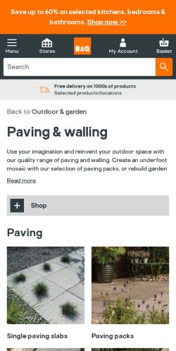 Mobile page screenshot