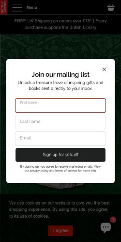 Mobile page screenshot