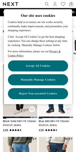 Mobile page screenshot