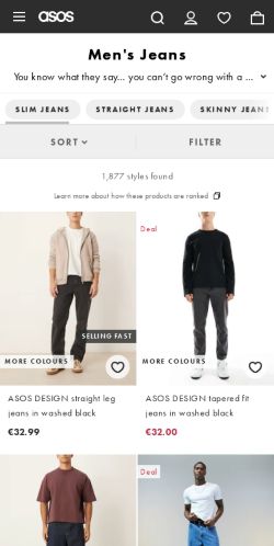 Mobile page screenshot