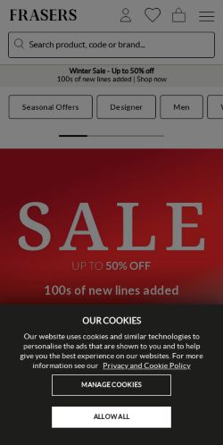 Mobile page screenshot