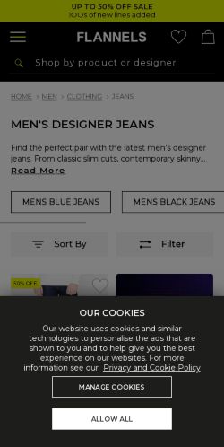 Mobile page screenshot