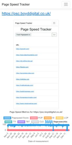 Mobile page screenshot