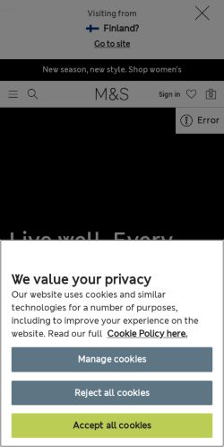 Mobile page screenshot