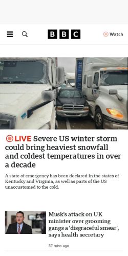 Mobile page screenshot