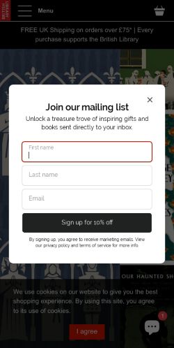 Mobile page screenshot
