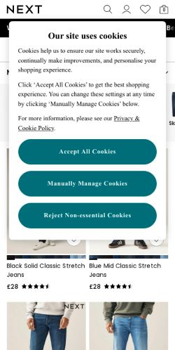 Mobile page screenshot