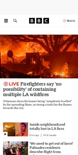 Mobile page screenshot