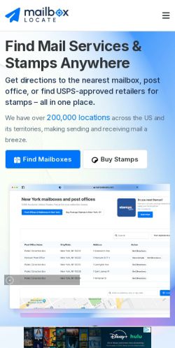 Mobile page screenshot