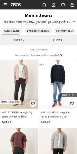 Mobile page screenshot