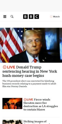 Mobile page screenshot