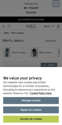 Mobile page screenshot