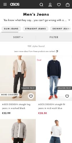 Mobile page screenshot