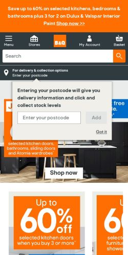 Mobile page screenshot