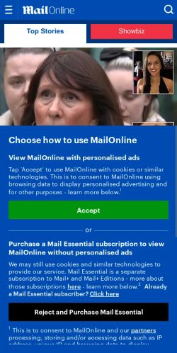Mobile page screenshot