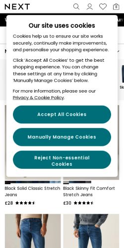 Mobile page screenshot