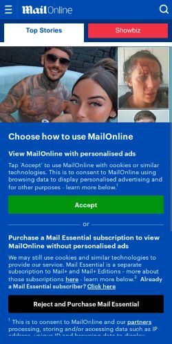 Mobile page screenshot