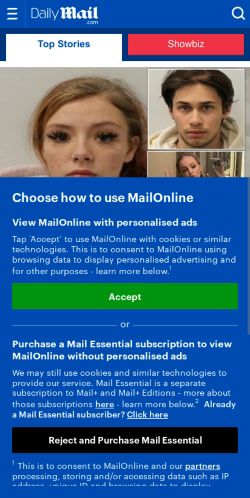 Mobile page screenshot