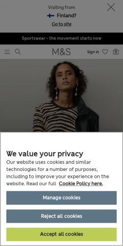 Mobile page screenshot