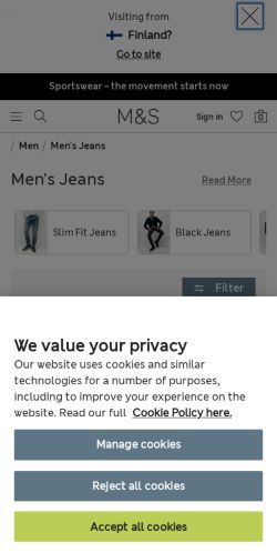 Mobile page screenshot