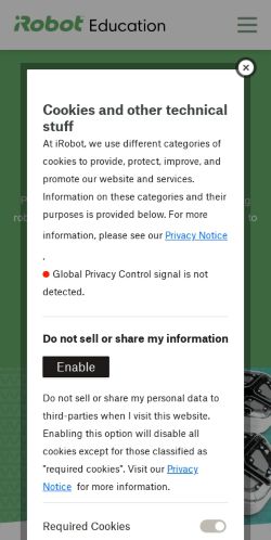 Mobile page screenshot
