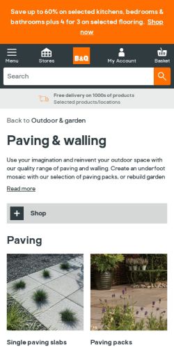 Mobile page screenshot