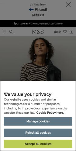 Mobile page screenshot