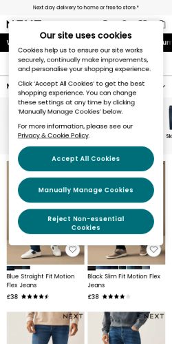 Mobile page screenshot