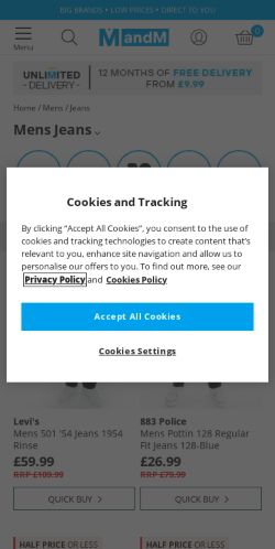 Mobile page screenshot