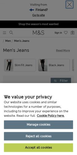 Mobile page screenshot