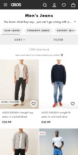 Mobile page screenshot