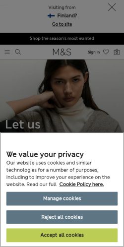 Mobile page screenshot