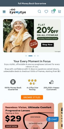 Mobile page screenshot