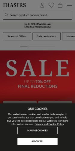 Mobile page screenshot